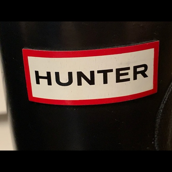 black mid-calf Hunter rain boots! - Picture 4 of 4